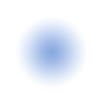 Blue radial circle